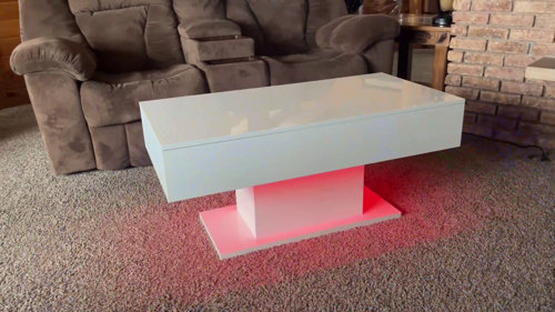 B&m coffee best sale table led